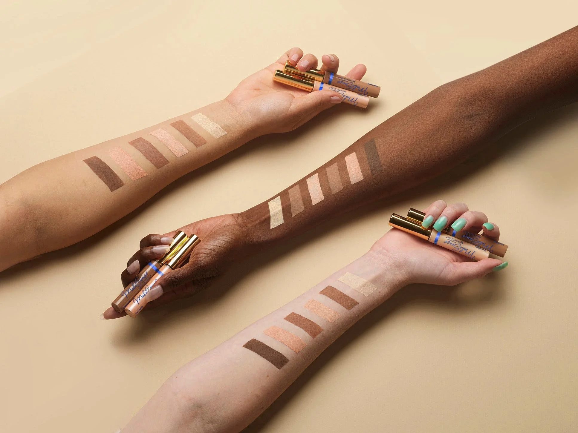 MakeSense® Cream Contour & Highlight Duo - Deep - Image 3