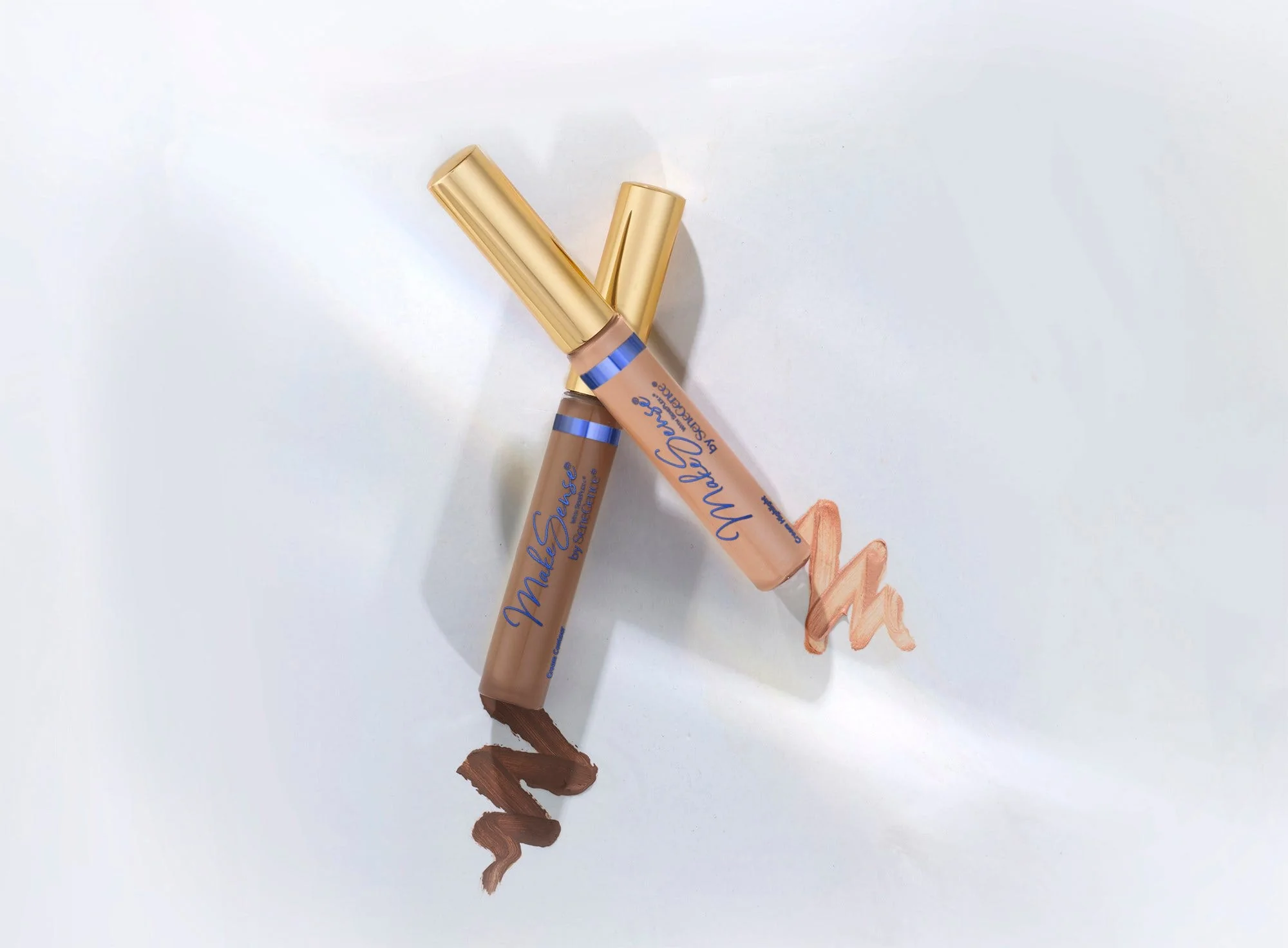 MakeSense® Cream Contour & Highlight Duo - Deep - Image 8